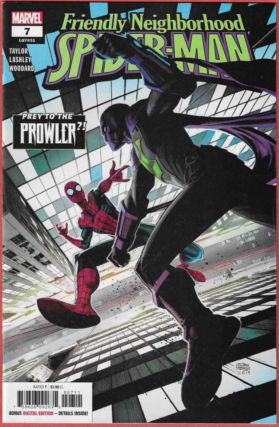 FRIENDLY NEIGHBORHOOD SPIDER-MAN #7  (2019) MARVEL COMICS - PROWLER