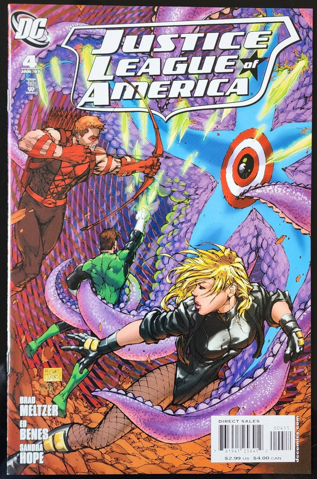 Justice League of America, Vol. 2 #4 Michael Turner