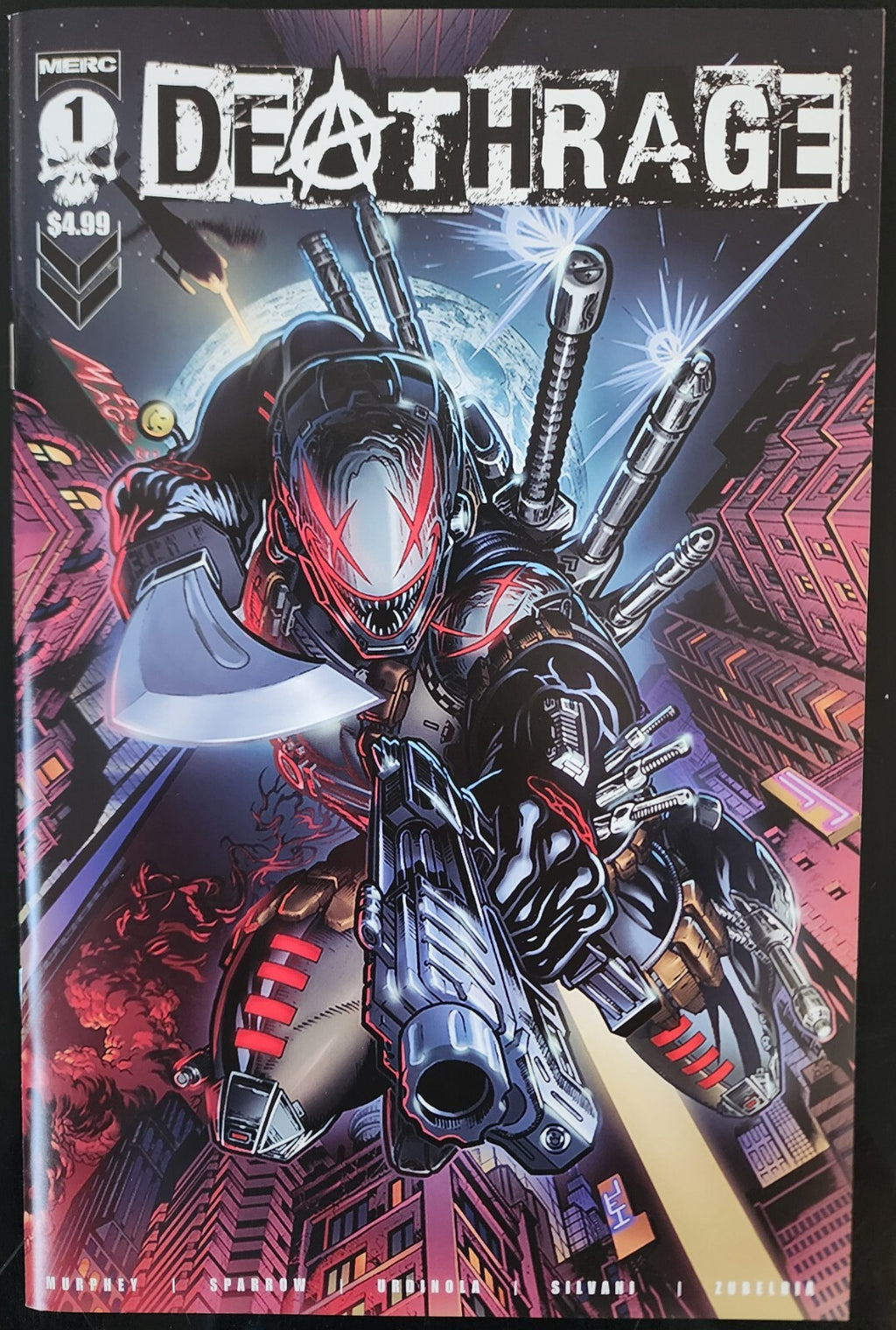 Deathrage 1-6 Complete Set Piper Rudich Tristarr and More Merc Publishing