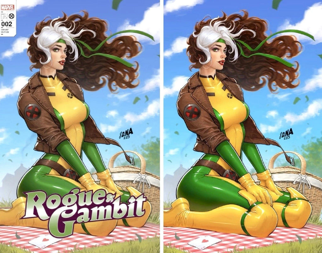 Rogue & Gambit #2 Unknown Comics David Nakayama Trade/Virgin Variant Set