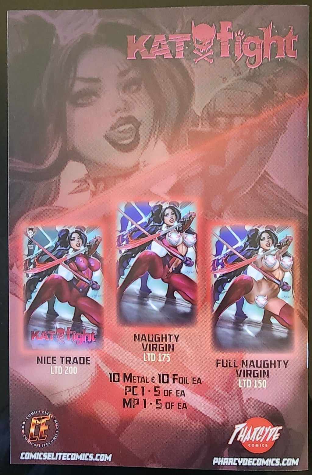 Katfight #1 Sugar Spit Slice & Dice Nice Trade Variant