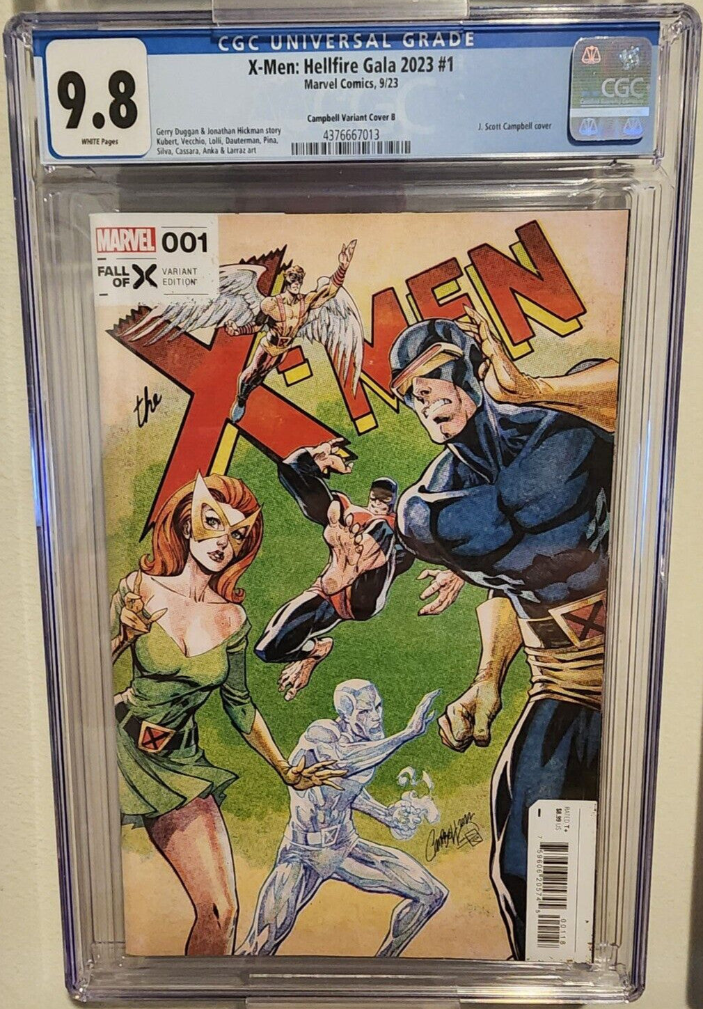 X-Men Hellfire Gala #1 J. Scott Campbell 1:200 Variant CGC 9.8