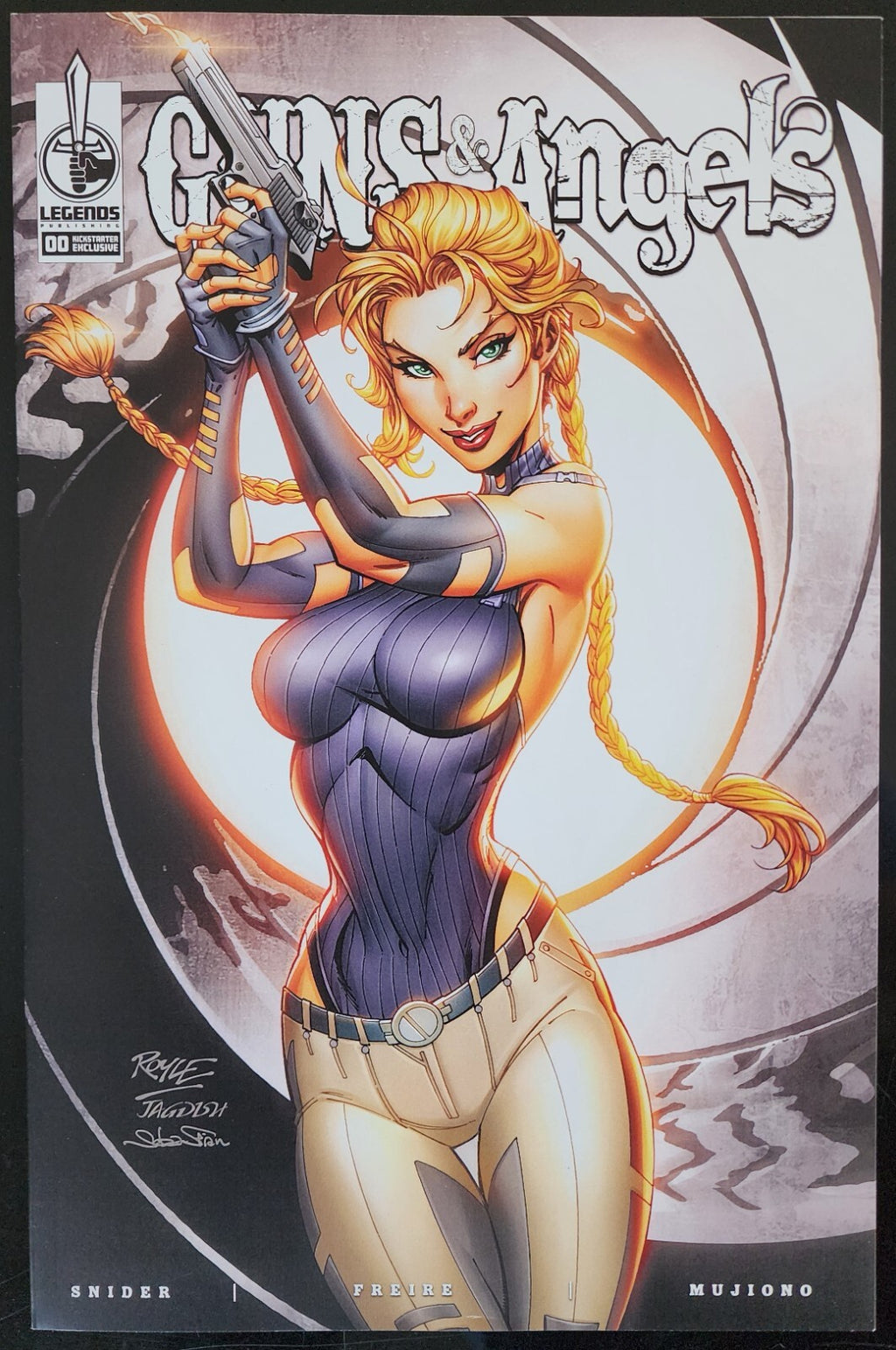Guns & Angels #00 John Royle Kickstarter Trade Variant Cover (I) Legends