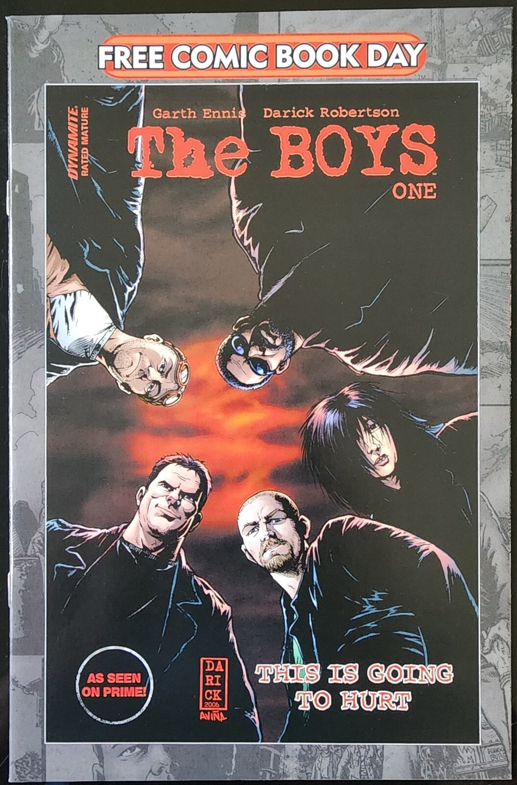 Free Comic Book Day 2020 (The Boys) Darick Robertson