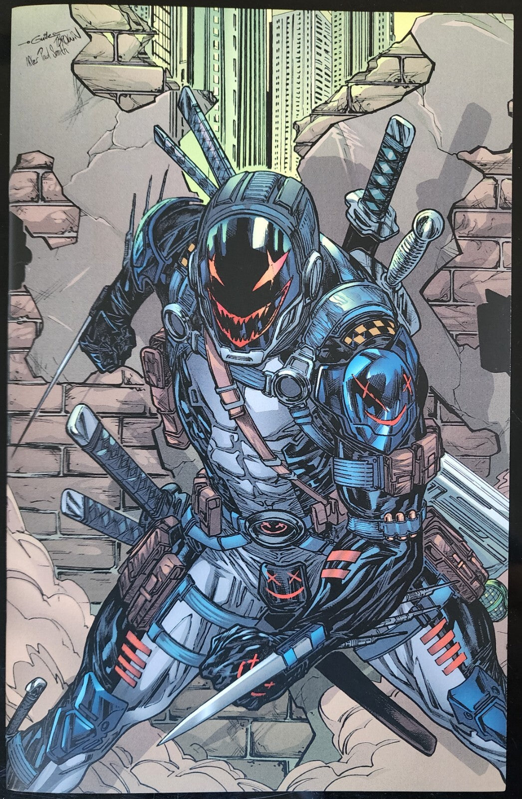 Deathrage #5 Guile Sharp Virgin (Merc Publishing) 2022 Kickstarter Exclusive