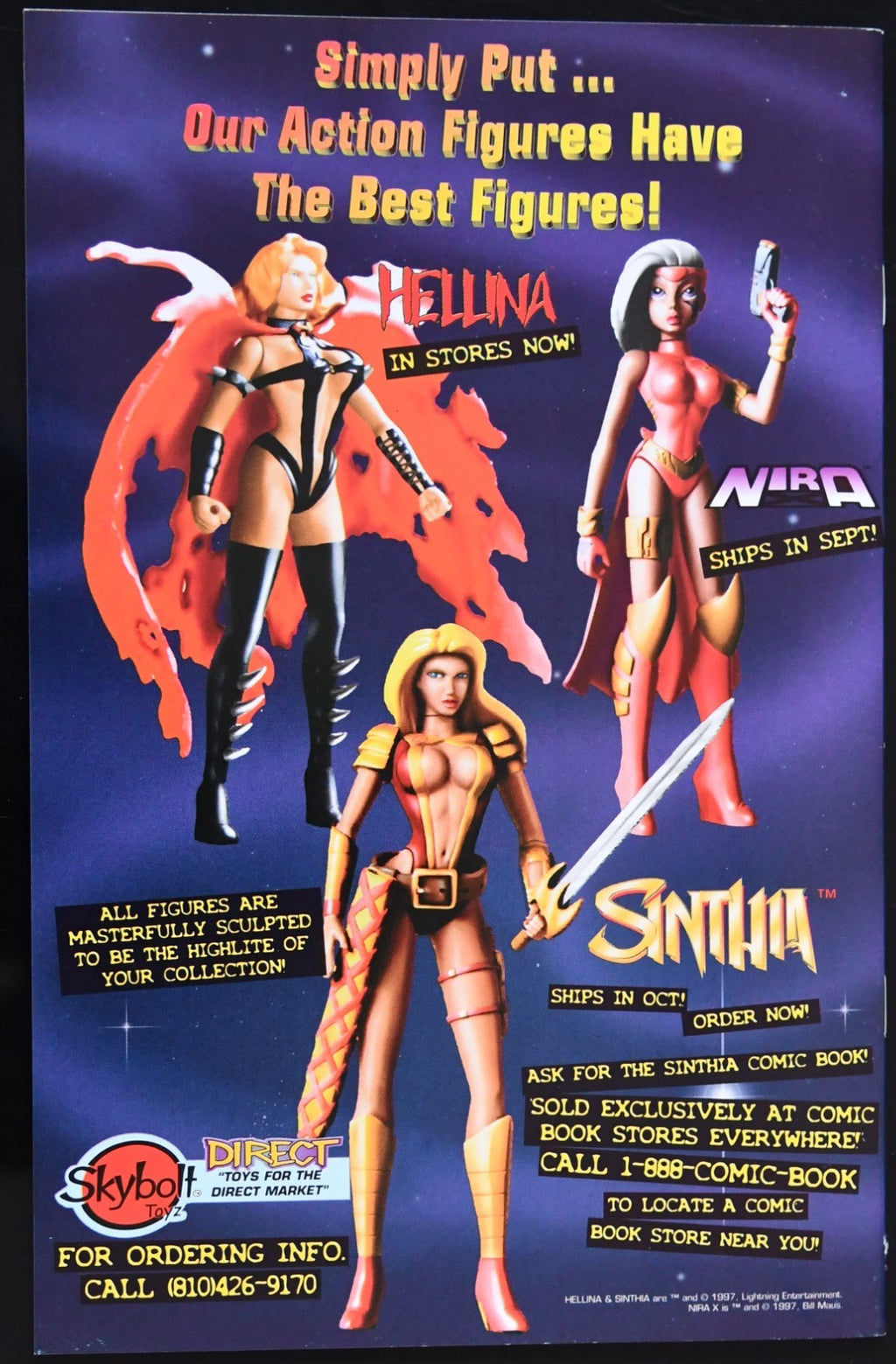 Hellina/Catfight (1995-1997) Lightning Comics Choose Your Issue