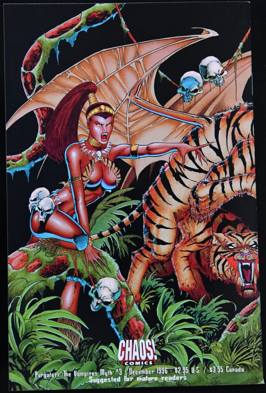 Purgatori: The Vampires Myth 1996 Chaos Comics Choose Your Issue