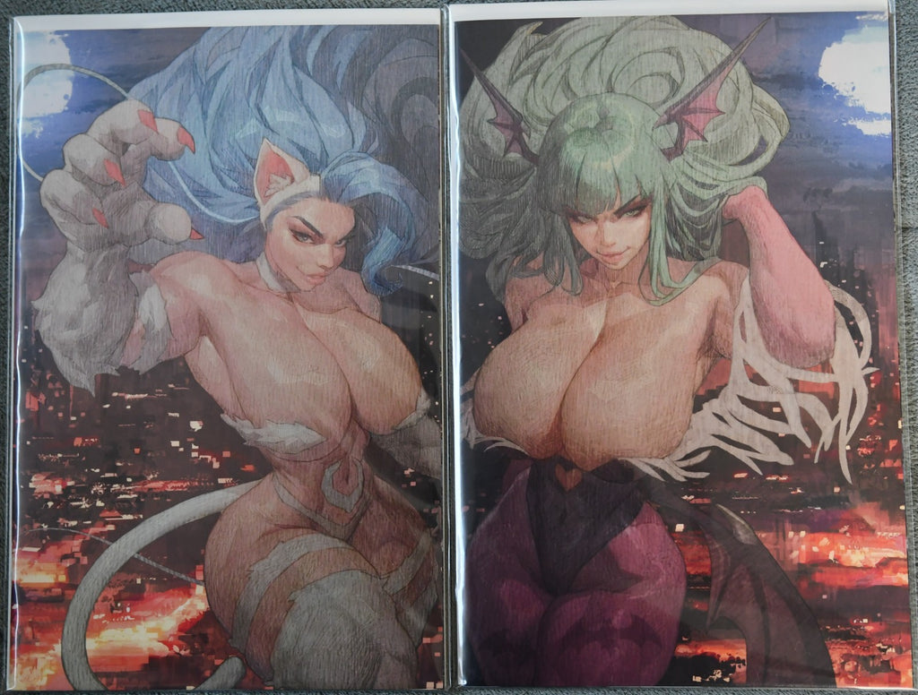 Street Fighter X Darkstalkers: Hunter Killers #1 Ickpot Variant Megacon Set