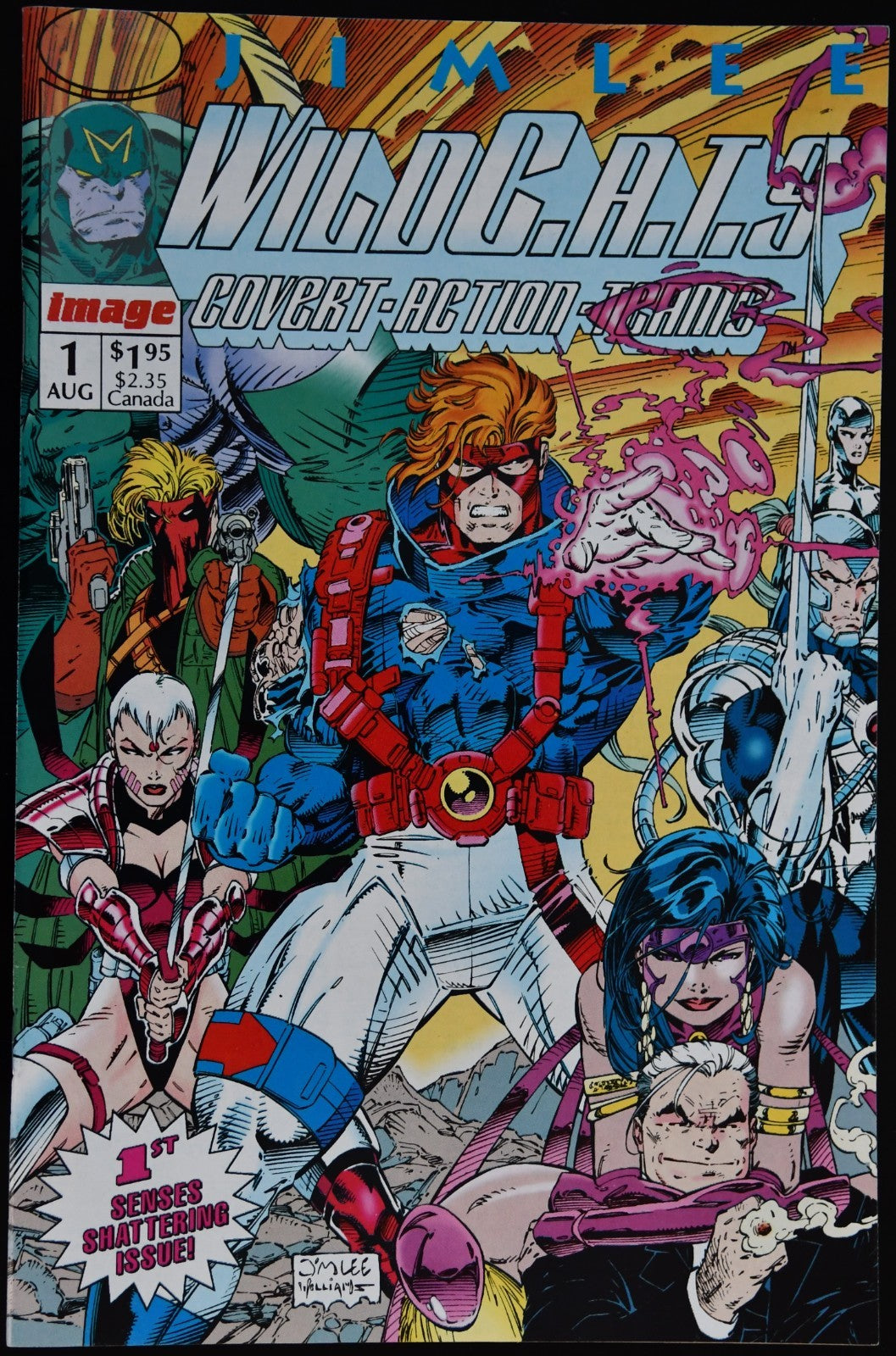 WildC.A.T.s #1 1992 1st Team app, 1st app. Grifter Jim Lee Choose Your Issue
