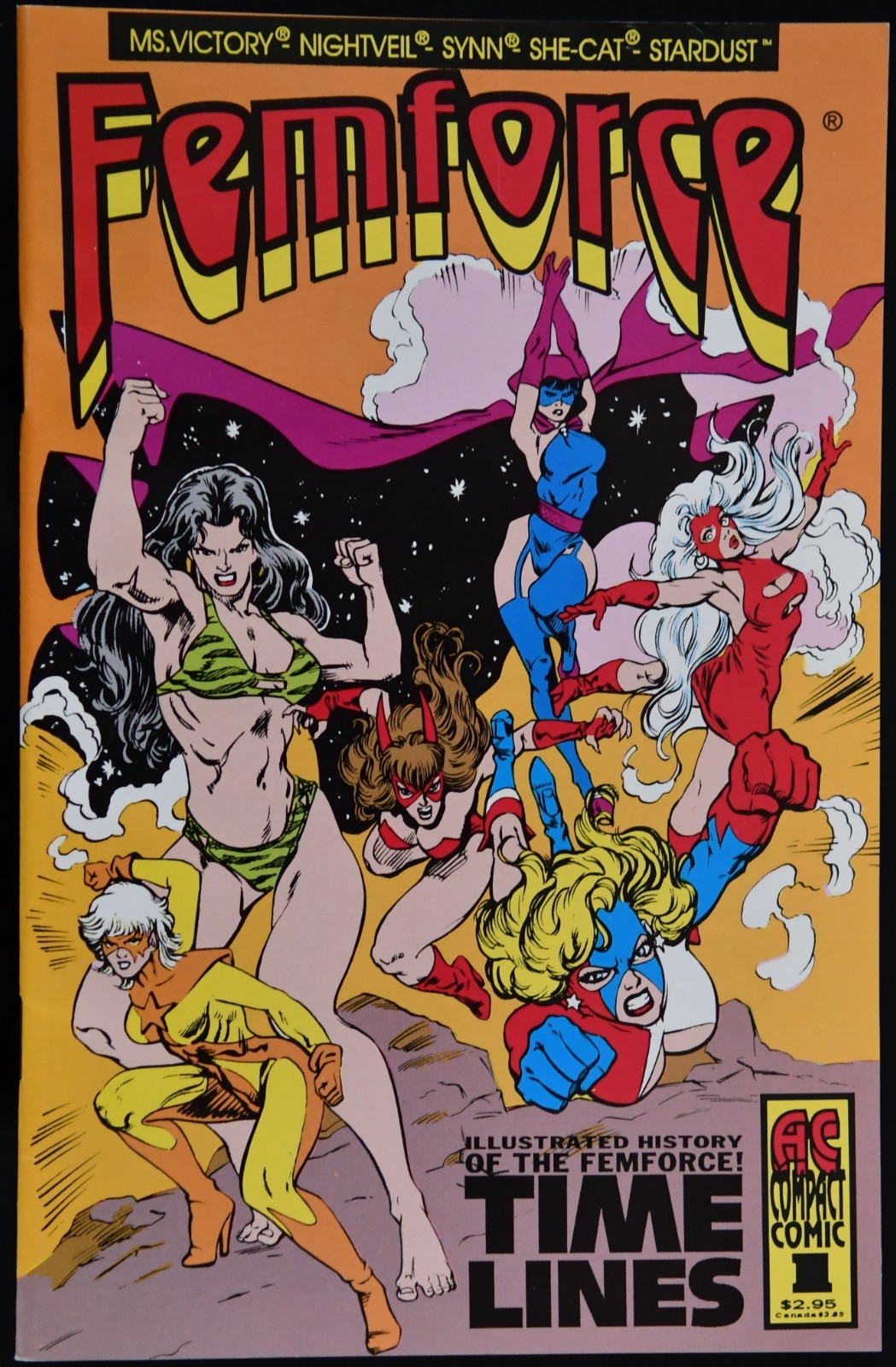 Femforce Time Lines 1995 Compact Comic cpy1