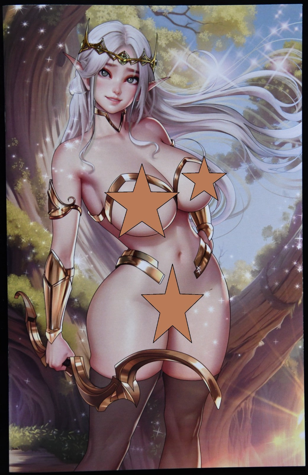 Fallen Leaves #3 Ethereal Comics Full Naughty Virgin w/Sticker
