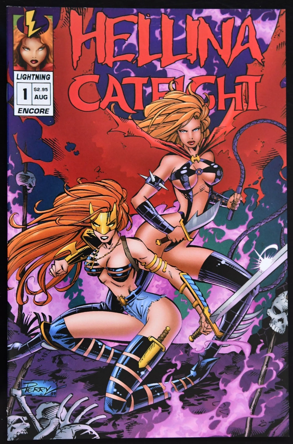 Hellina/Catfight (1995-1997) Lightning Comics Choose Your Issue