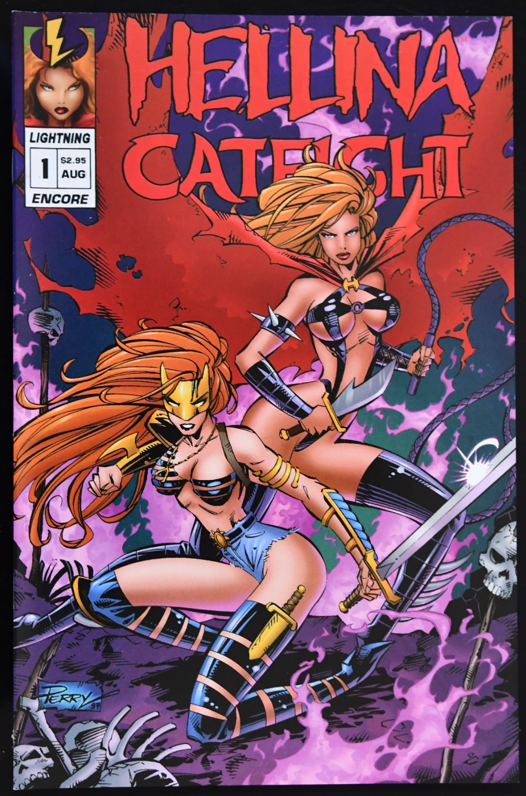 Hellina/Catfight (1995-1997) Lightning Comics Choose Your Issue