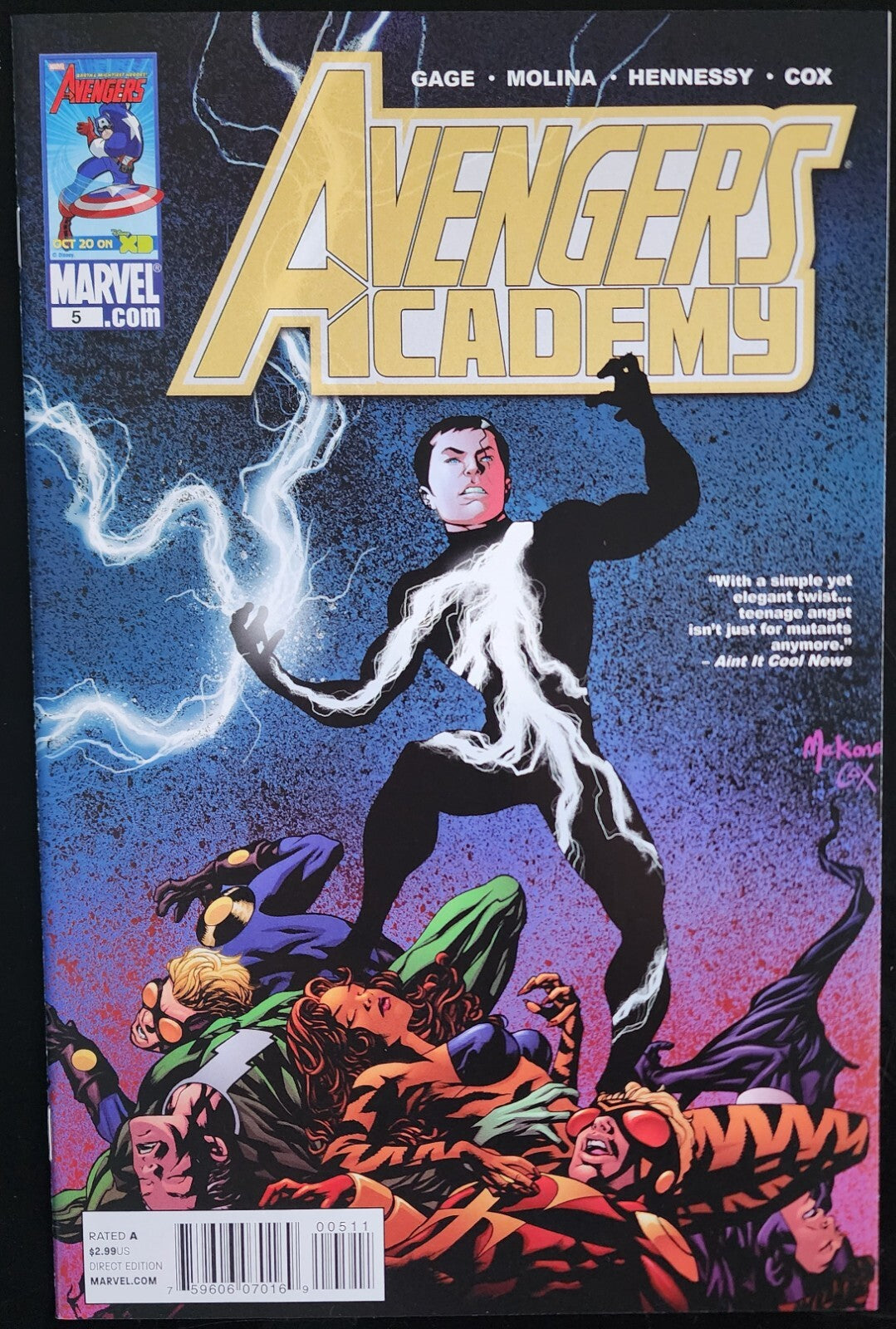 Avengers Academy #5 2010 cpy2