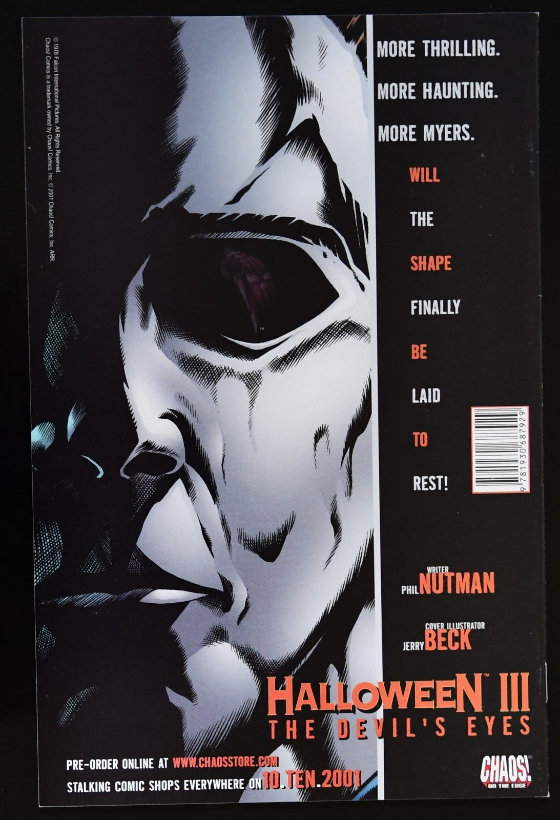 Vandala II #1 Chaos Comics Ed Benes 2001