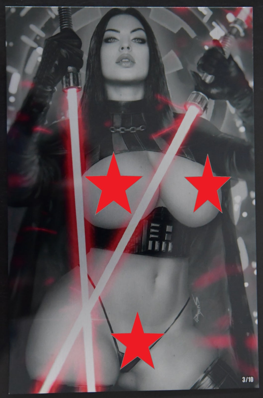 Power Hour #3 Shikarii Dark Side Black/White Naughty Patreon Metal Ltd 3/10