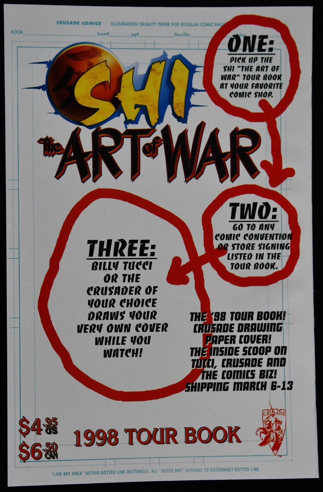 Shi: Heaven and Earth (1997-1998) Crusade Comics Choose Your Issue