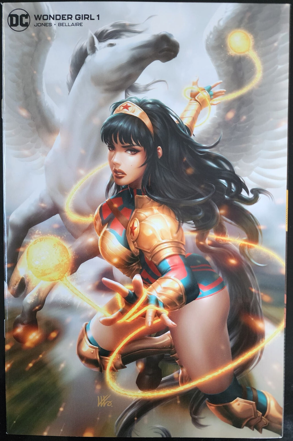 WONDER GIRL #1 KUNKKA LIM Minimal Trade Dress Variant LTD 1500