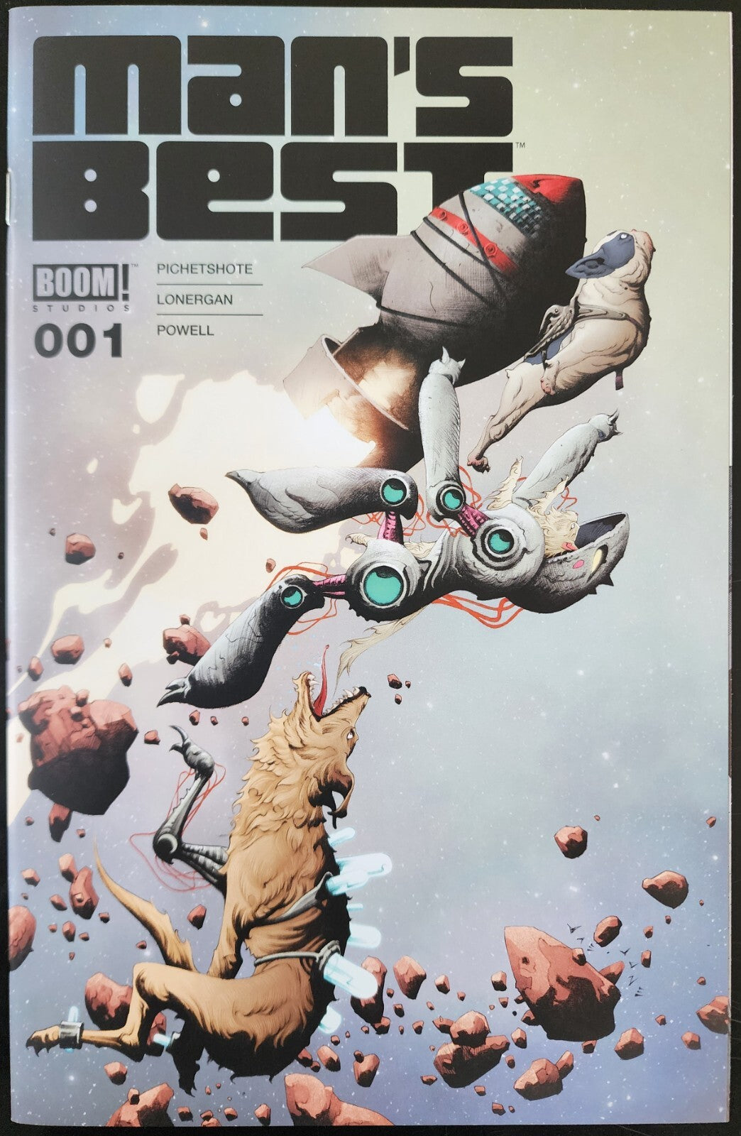 Man's Best #1 Jae Lee FOC Variant color trade dress Jesse Lonergan BOOM! 2024