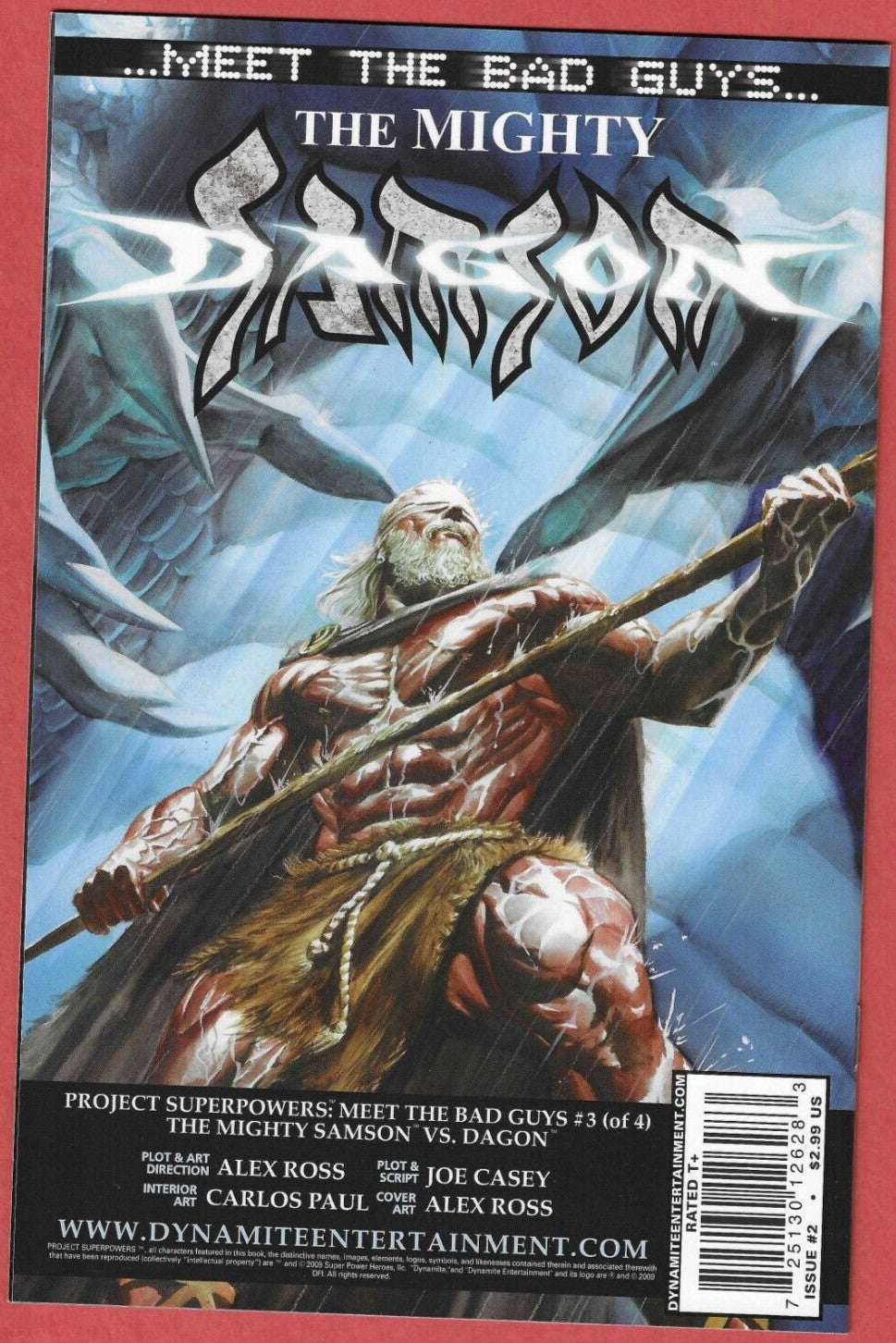 Project Superpowers Meet the Bad Guy#1-4 Complete Alex Ross 2009
