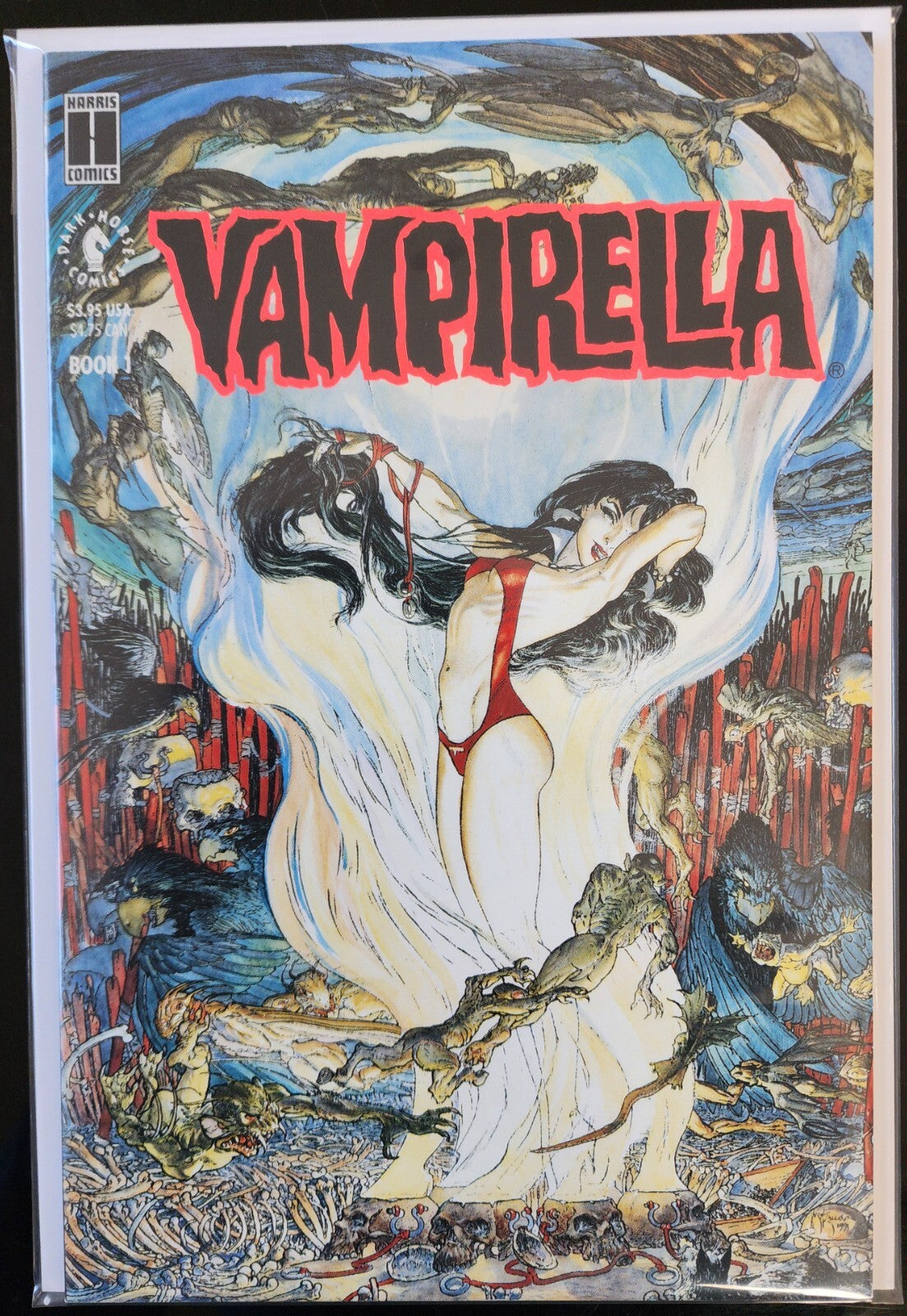 Vampirella Morning in America 1 Harris Comics Dark Horse Comics Kurt Busiek 1991