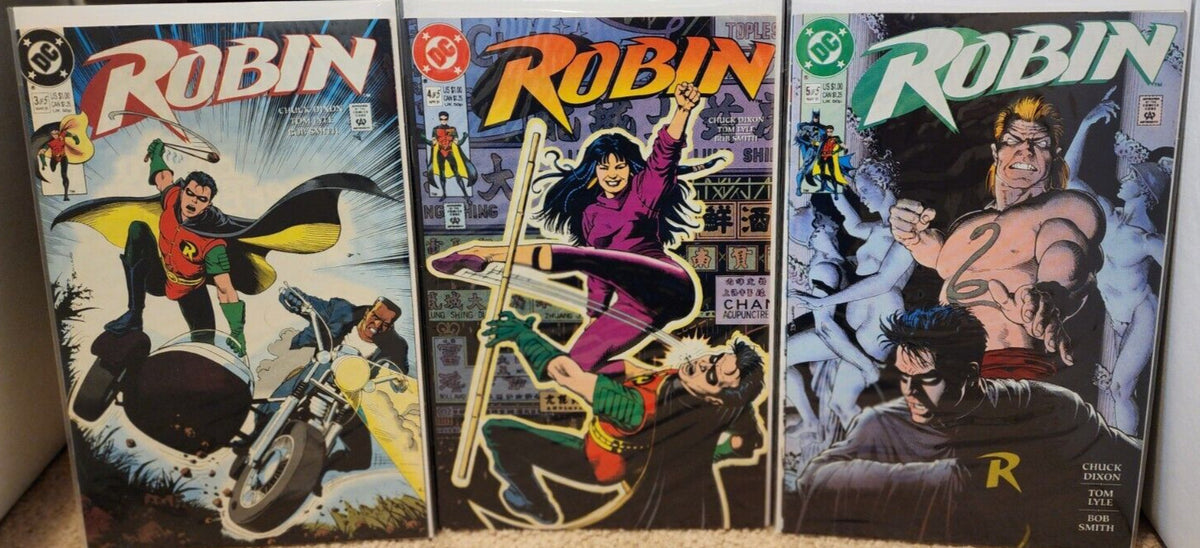 Robin #3-5 1991 DC Comics Mini-series