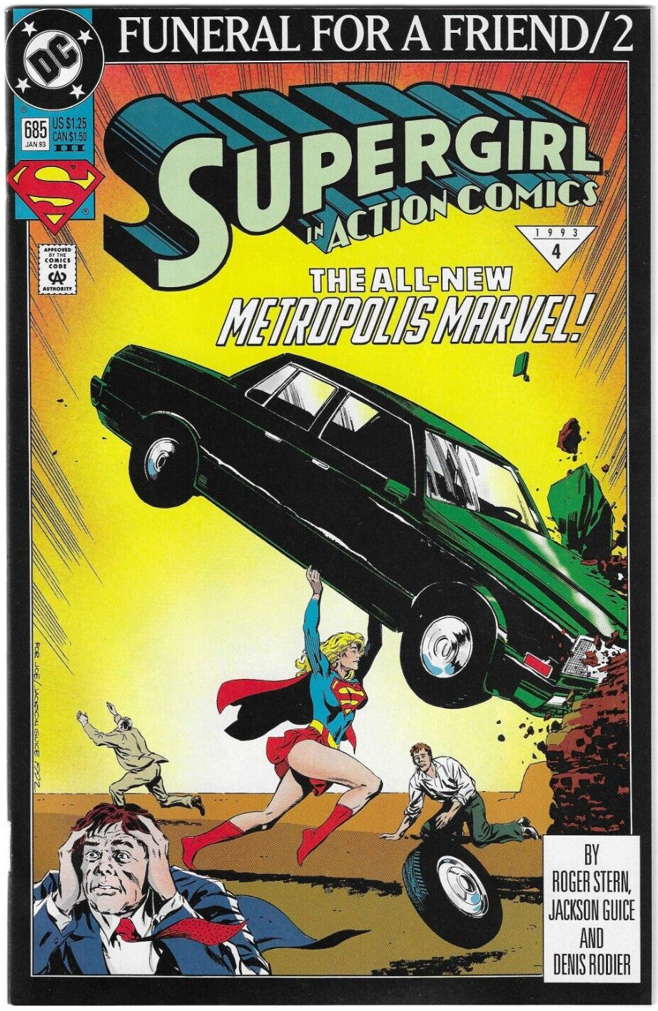 Action Comics #685 - Rare 3rd Print Variant - Action Comics #1 Homage