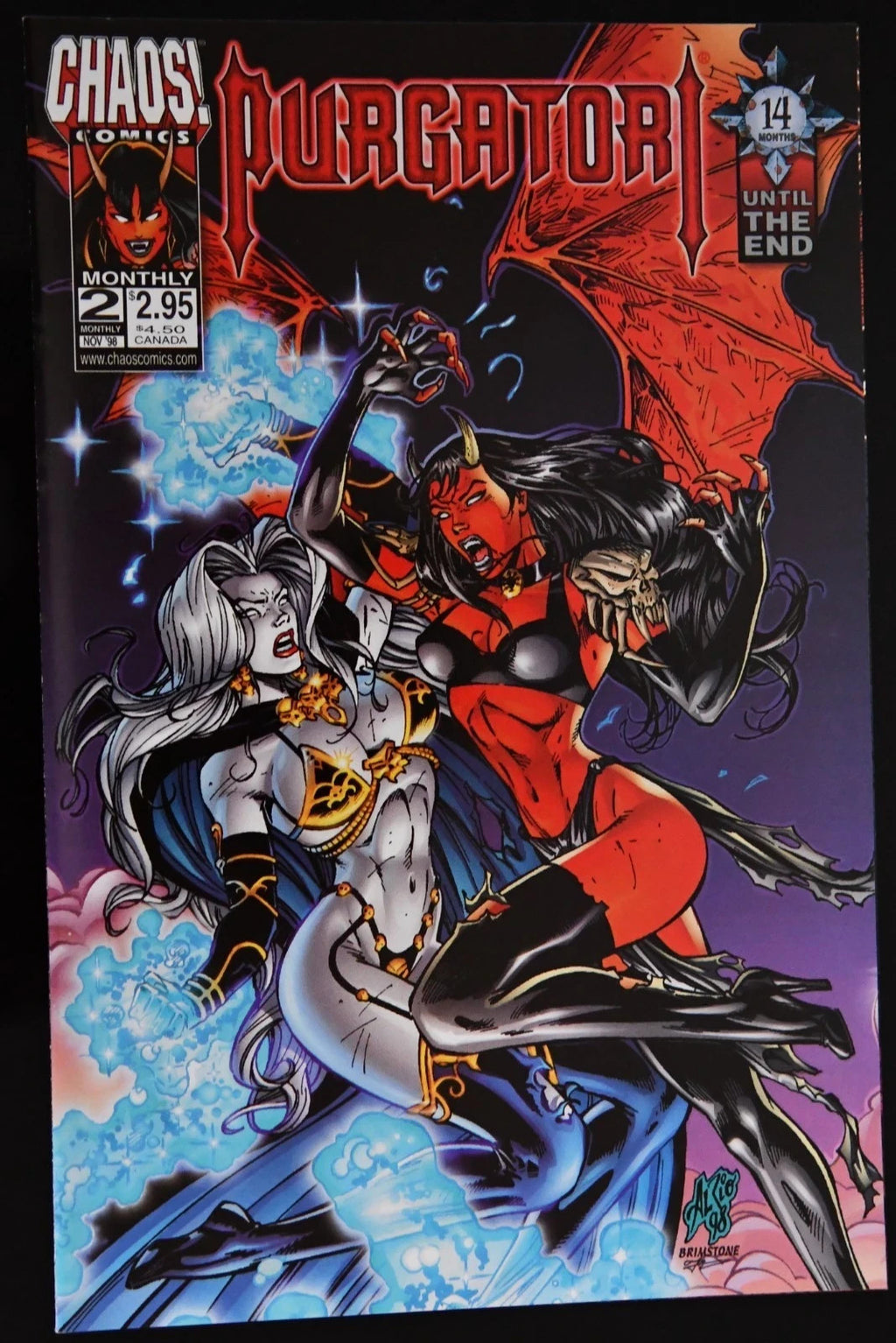 Purgatori (1998-1999) Chaos Comics Choose Your Issue