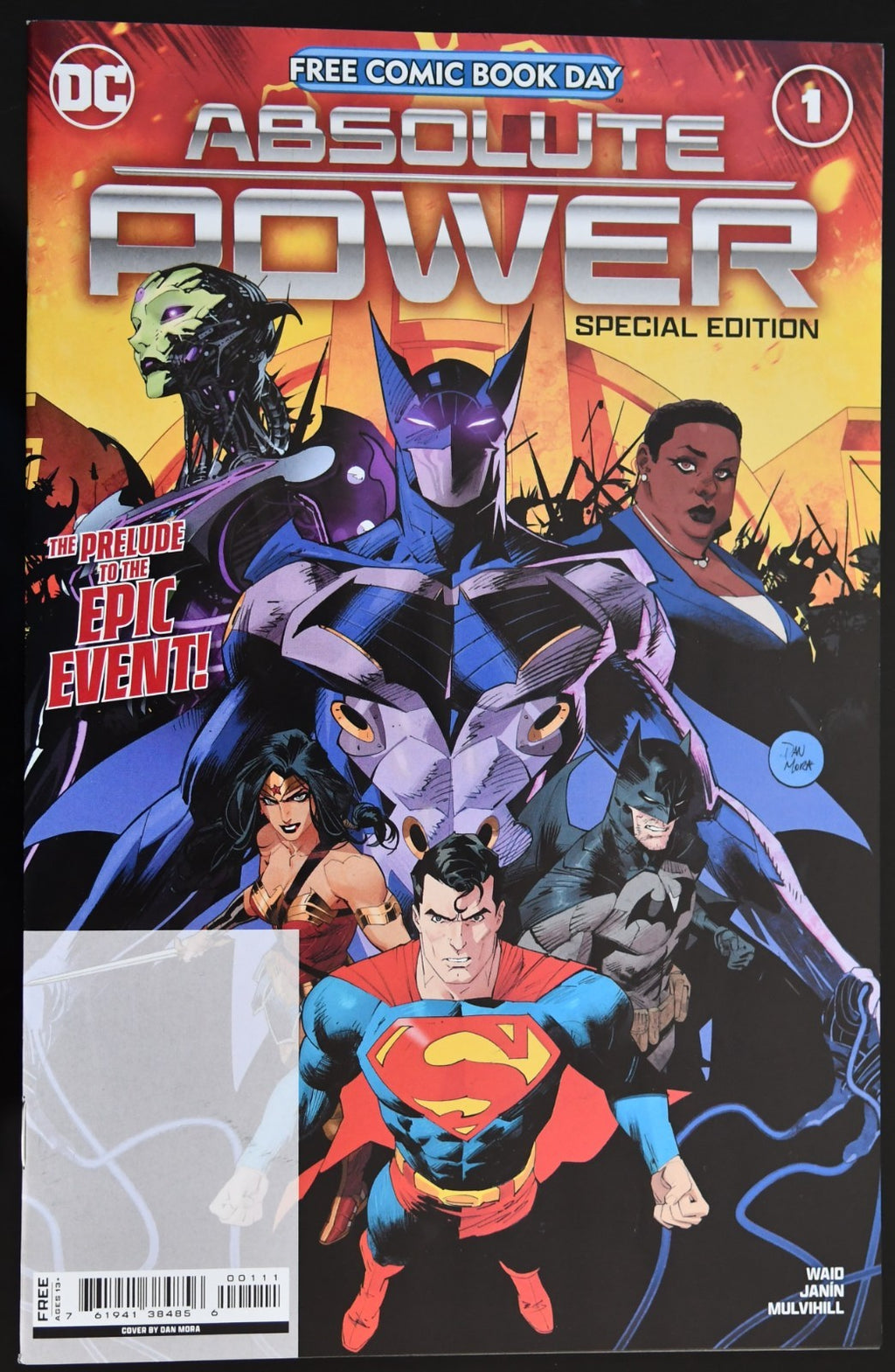 Free Comic Book Day 2024 Absolute Power Dan Mora