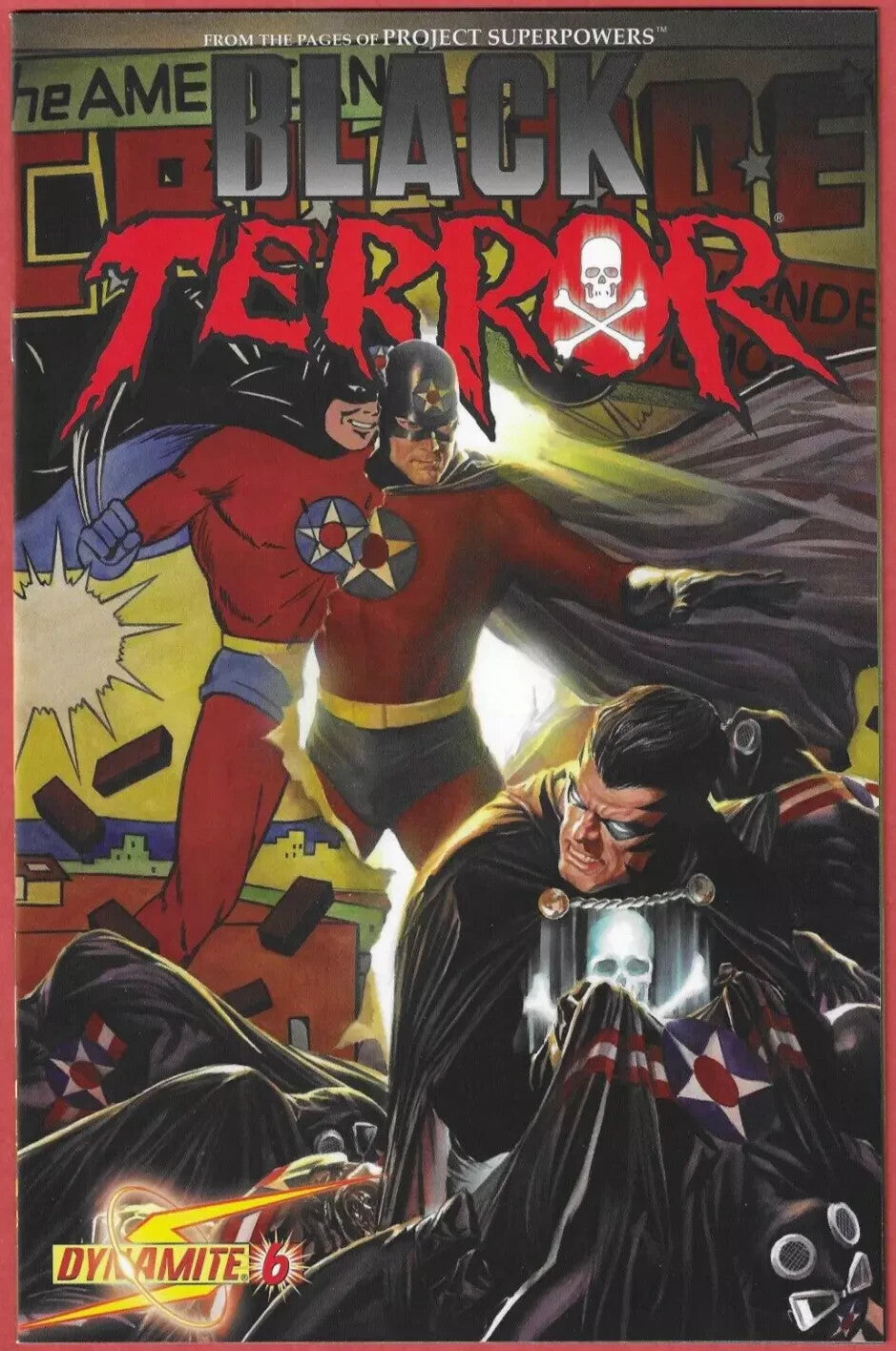 Black Terror #1-9 Alex Ross Dynamite Entertainment 2010