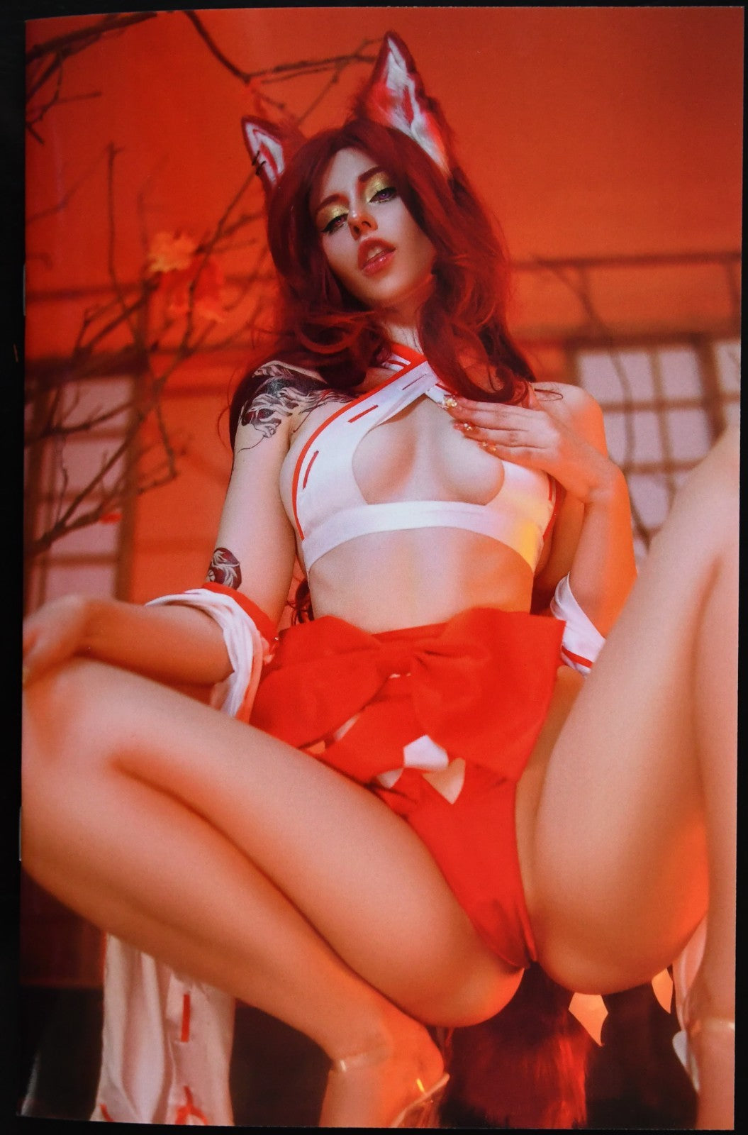 The Girl With Nine Tails #3 Super Rare Yunogana Cosplay Camel Red
