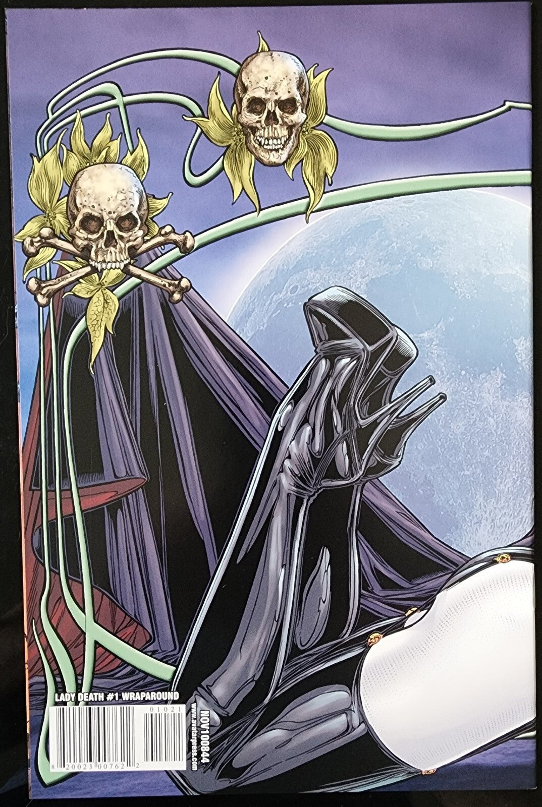 Lady Death #1 Wraparound Cover Juan Jose Ryp 2011 Boundless