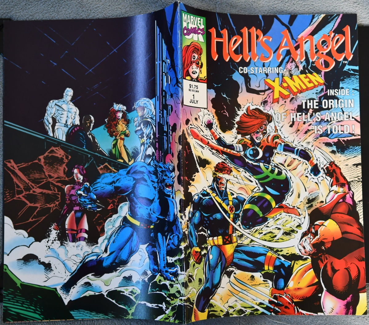 Hell's Angel #1 X-Men 1992 Origin of Hell's Angel