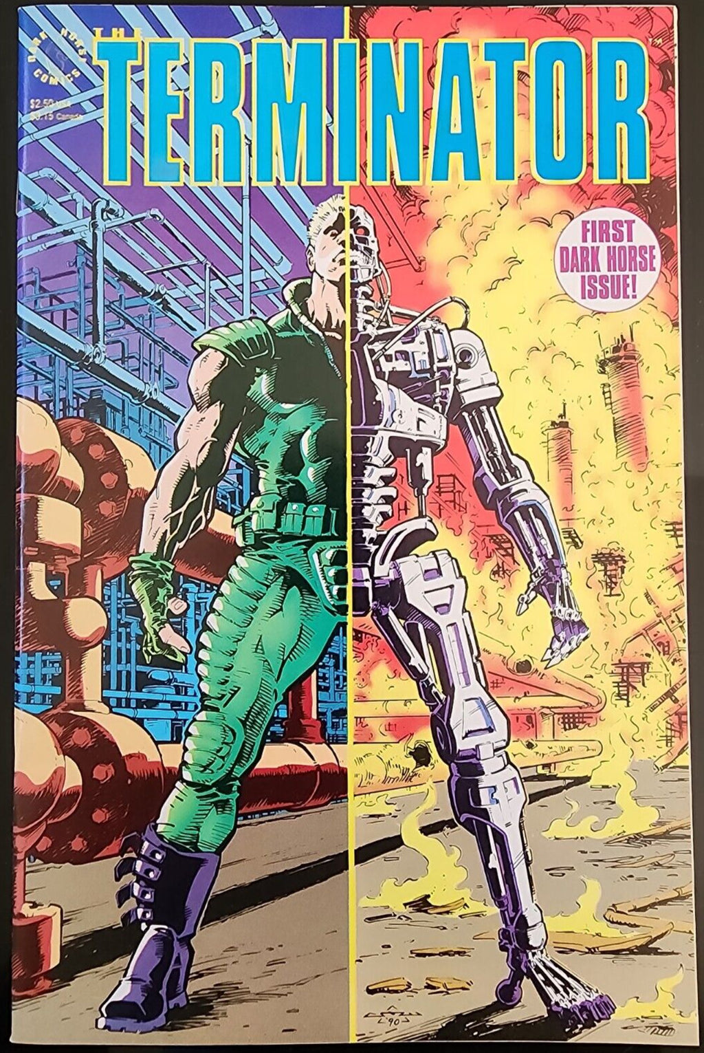 The Terminator #1 1990 Dark Horse Comic
