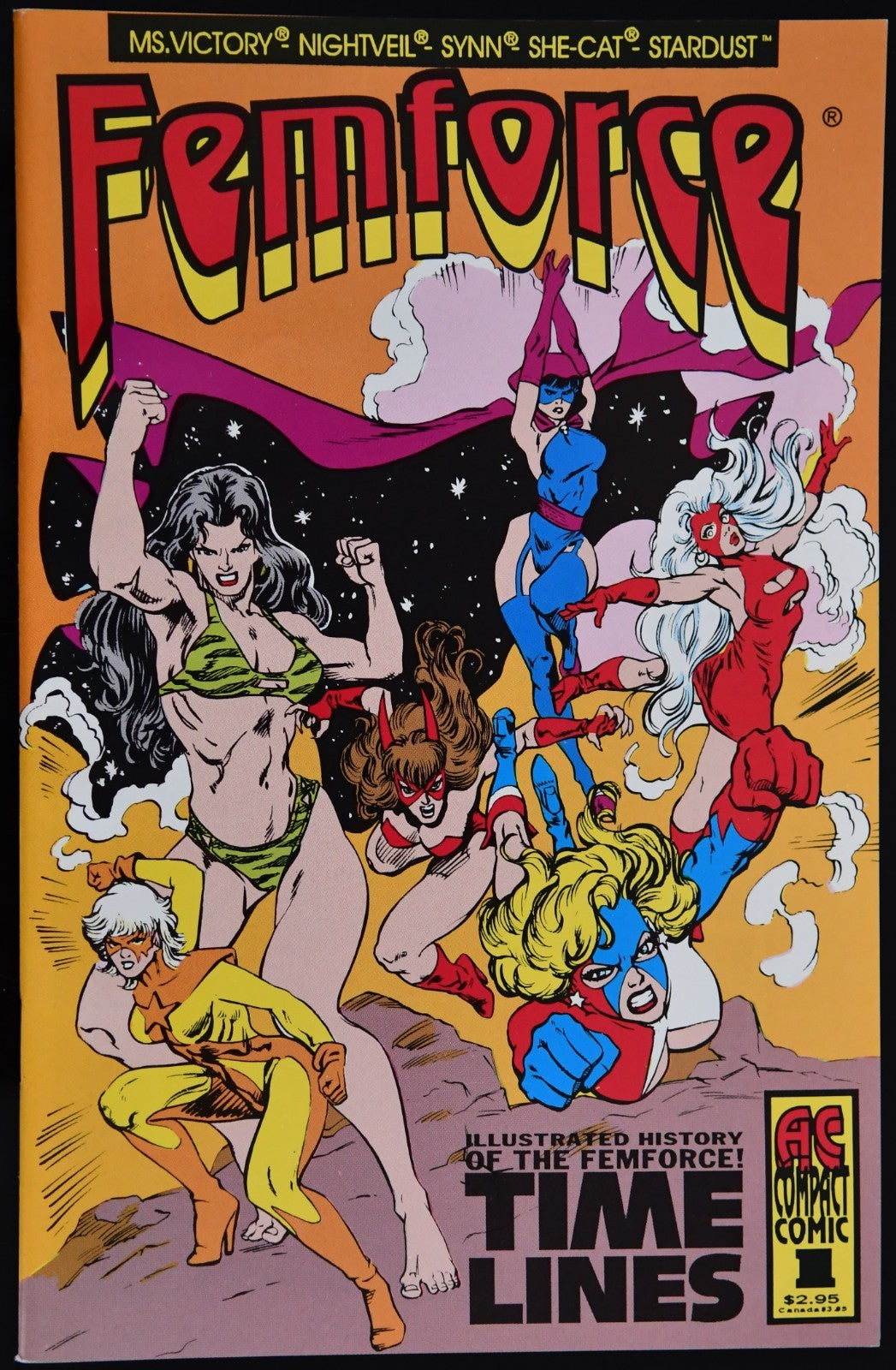 Femforce Time Lines 1995 Compact Comic cpy2