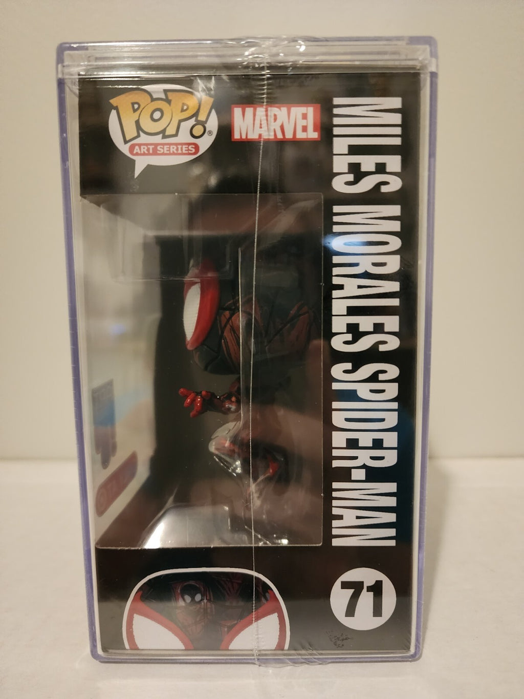 Funko Pop! Art Series Marvel: MILES MORALES SPIDER-MAN #71 Target Exclusive
