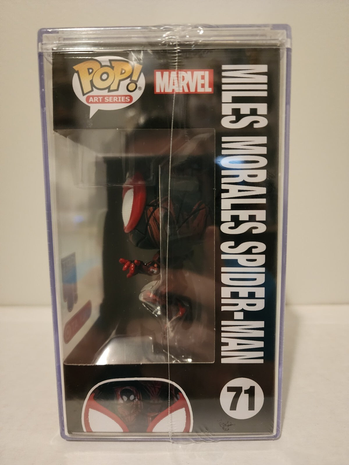 Funko Pop! Art Series Marvel: MILES MORALES SPIDER-MAN #71 Target Exclusive