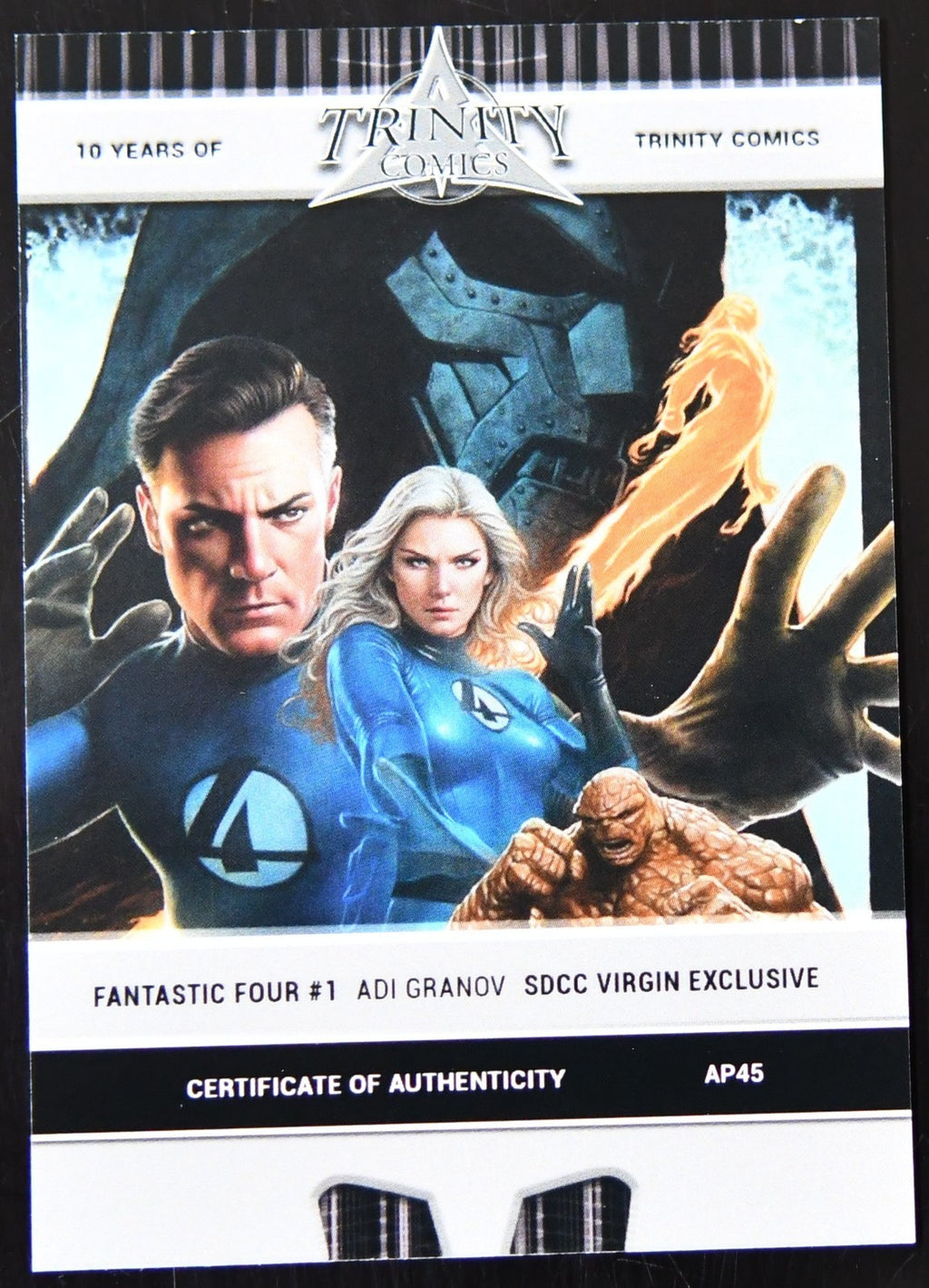 Fantastic Four #1 Adi Granov SDCC Trinity Comics