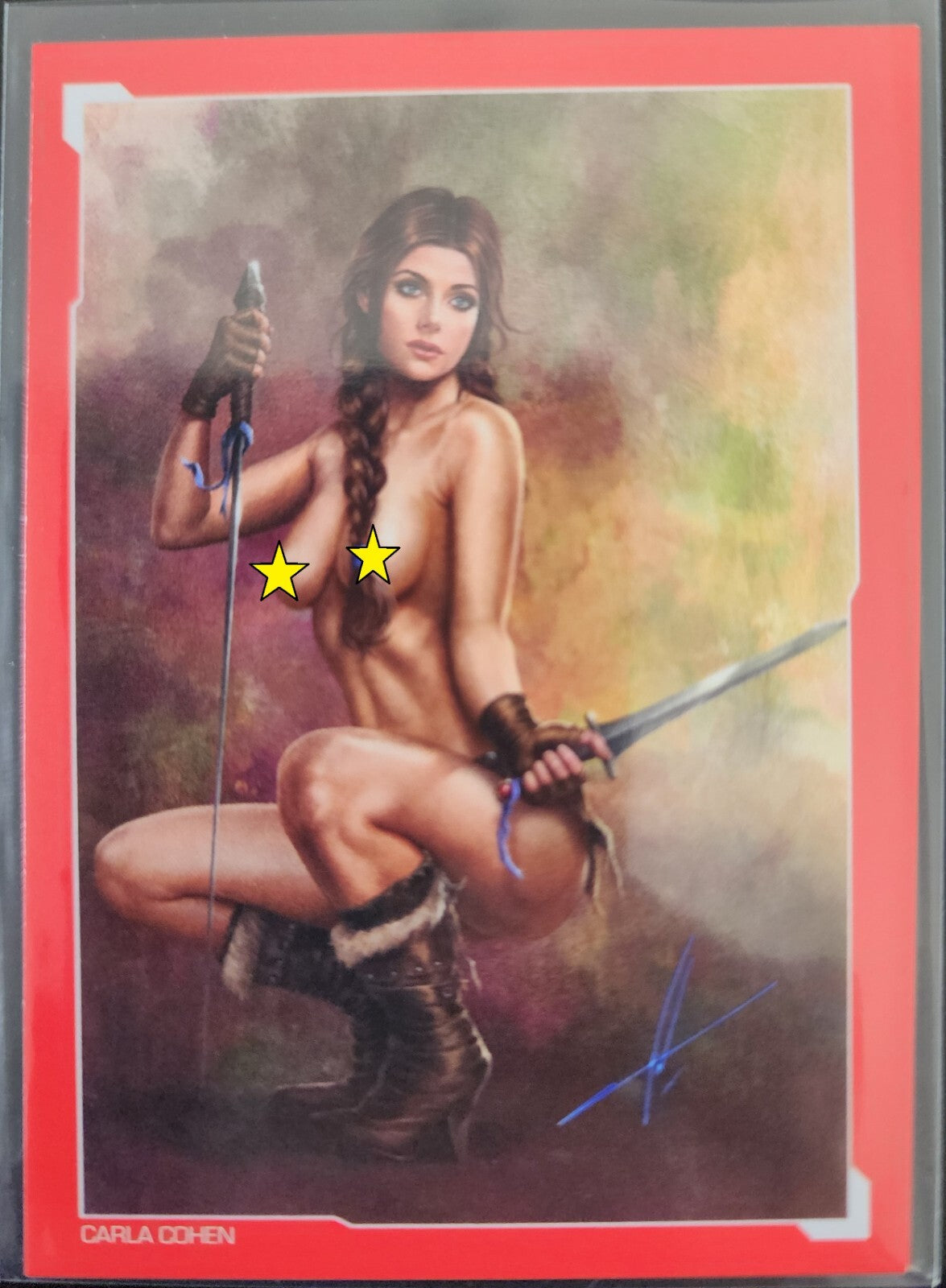Zenescope Z-RATED Trade Card: #4ZC Carla Cohen Card 2024