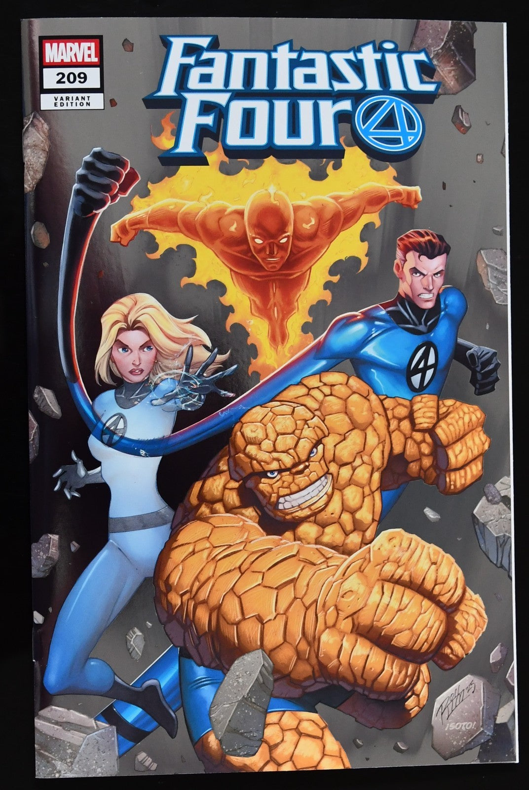Fantastic Four #1, #51, #57, #209 Whatnot Silver Foil Set 2025 Ltd 1000