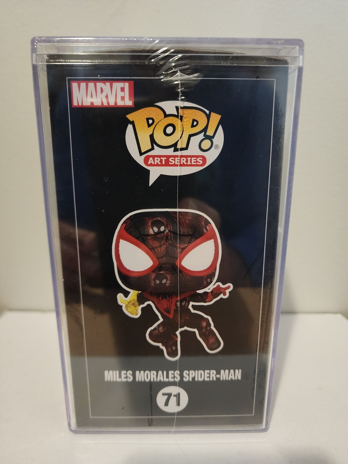 Funko Pop! Art Series Marvel: MILES MORALES SPIDER-MAN #71 Target Exclusive