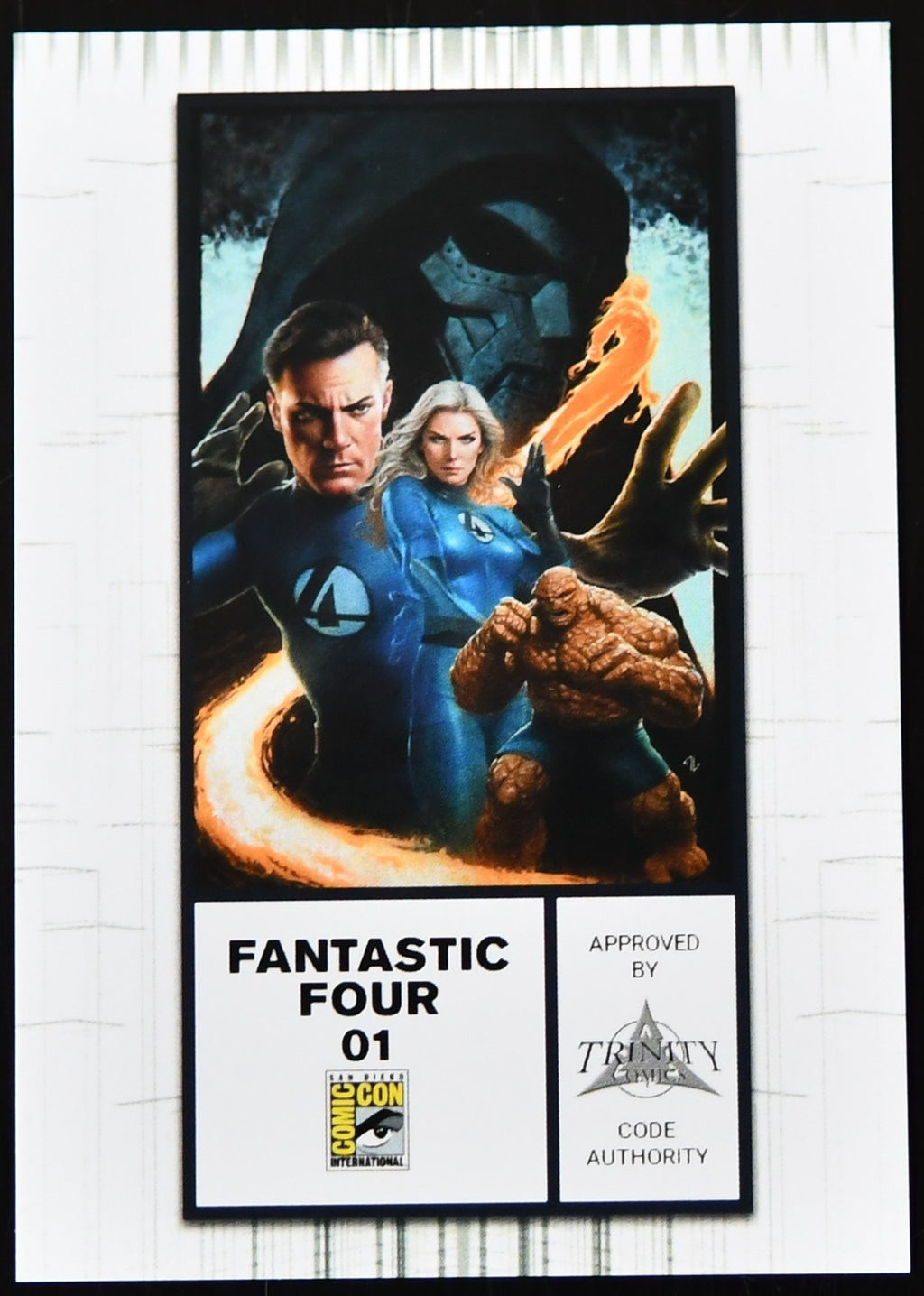 Fantastic Four #1 Adi Granov SDCC Trinity Comics