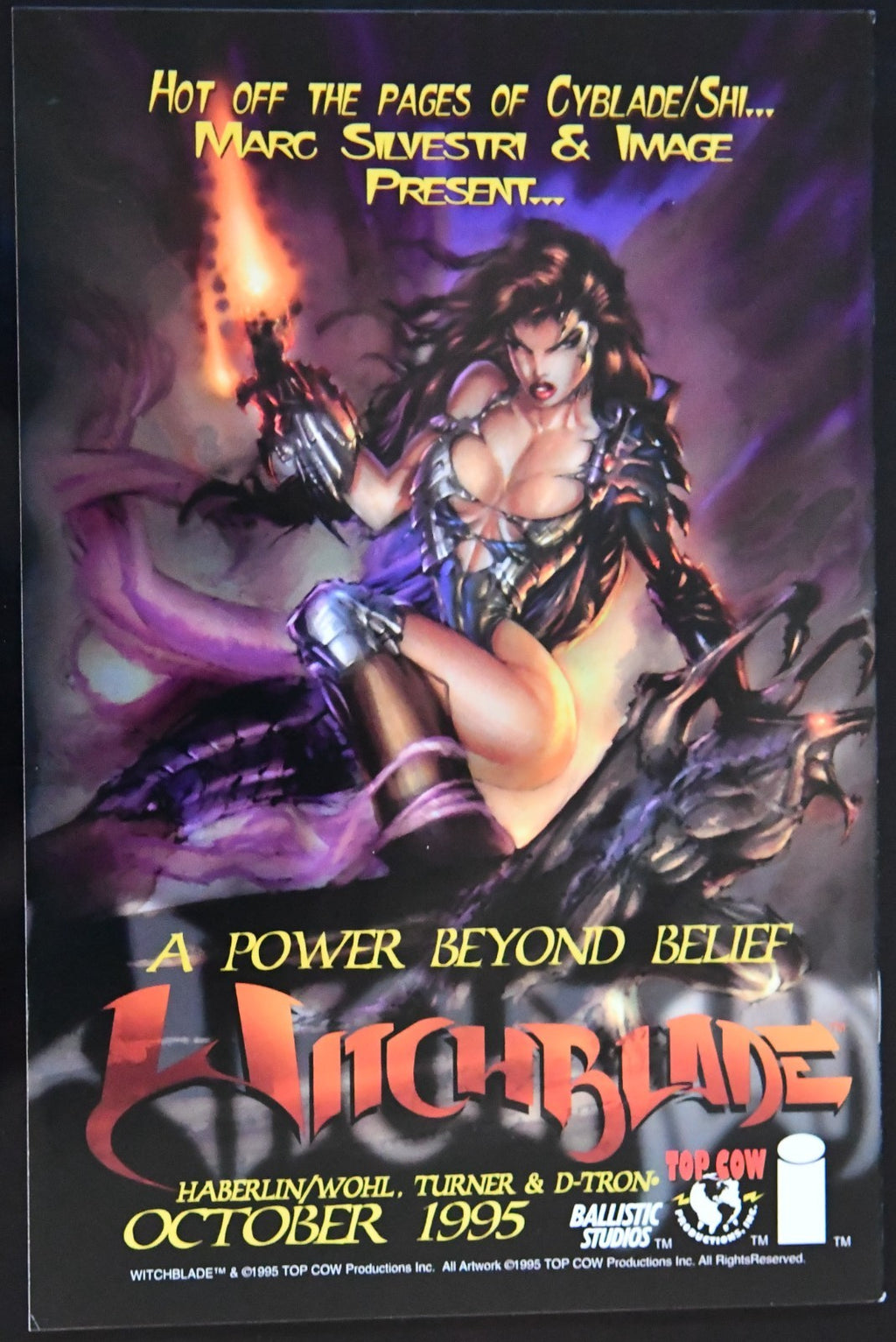Cyblade / Shi: The Battle For Independents #1 1995 1st app Witchblade