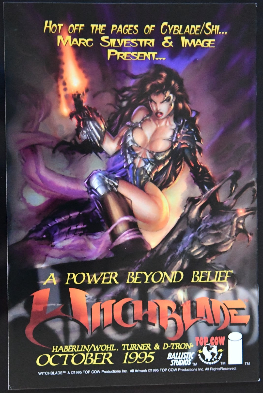 Cyblade / Shi: The Battle For Independents #1 1995 1st app Witchblade