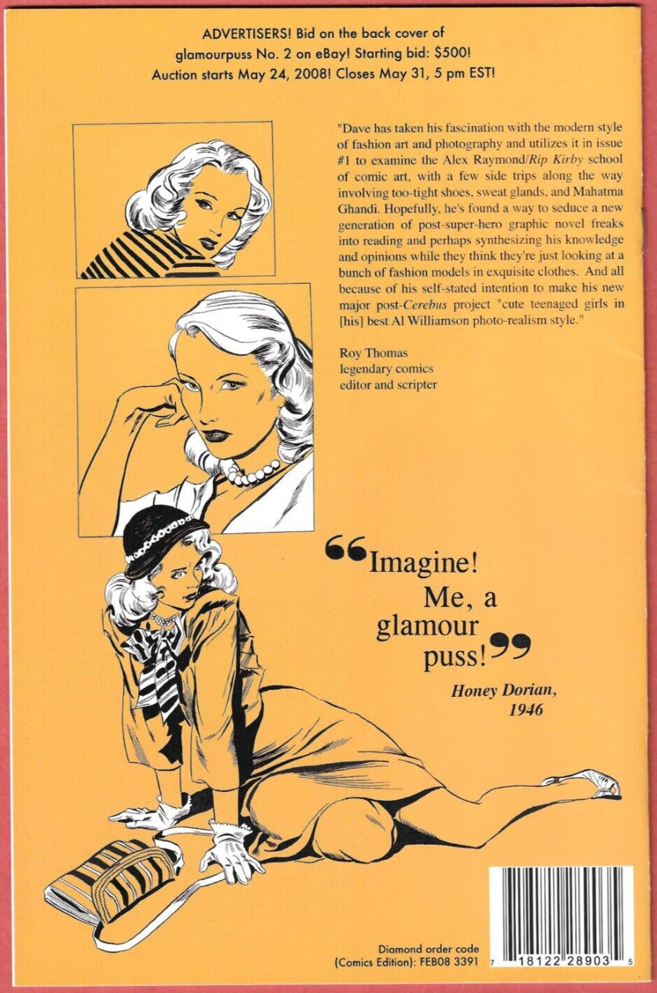 Glamourpuss #1 2008 Comics Edition