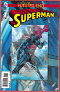 SUPERMAN: FUTURES END #1 KEN LASHLEY 3-D MOTION COVER 2014 DC