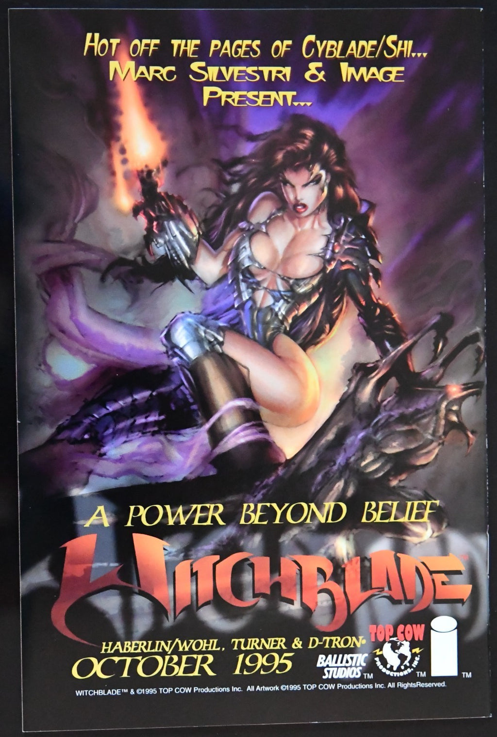Cyblade / Shi: The Battle For Independents #1 1995 1st app Witchblade