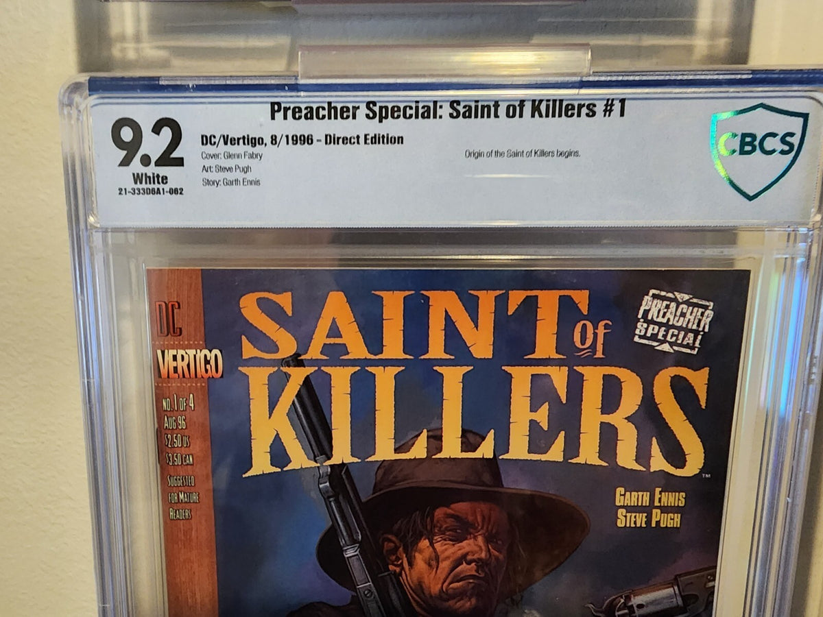 Preacher Special Saint of Killers 1 CBCS 9.2 DC Vertigo 1996 Not CGC Unpressed