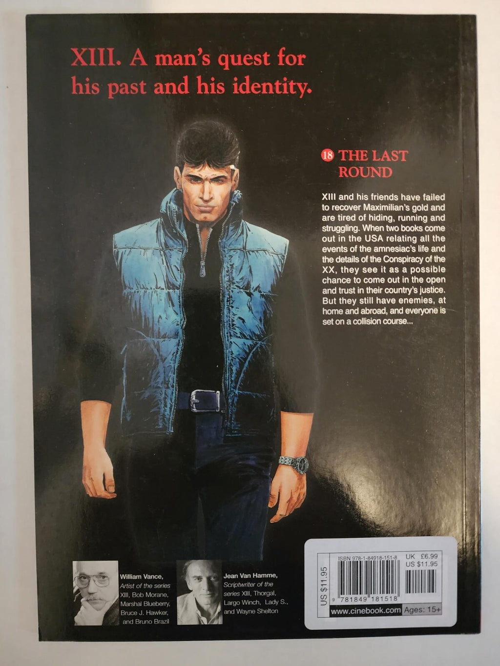 XIII Ser.: The Last Round by Jean Van Hamme (2013, Trade Paperback)