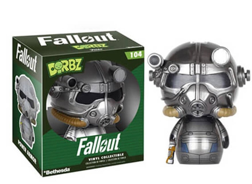 Fallout Power Armor Funko Dorbz Vinyl Figure 104 Funko Loot Crate Exclusive Toy